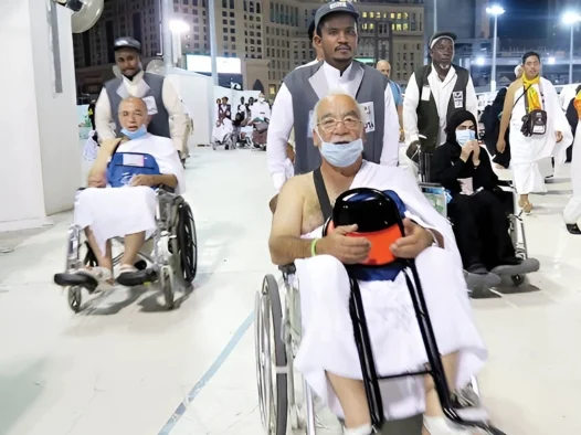 Hygienic laundry services for Umrah and Hajj pilgrims in Makkah and Madinah